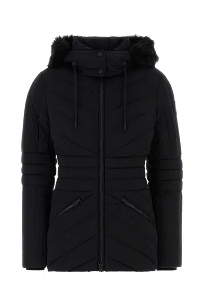 Mackage Women Black Stretch Nylon Nadia Down Jacket