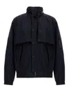 Mackage Midnight Blue Jacket With Detachable Overlay Panel