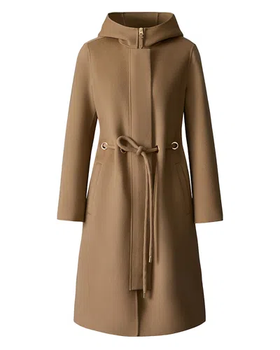 MACKAGE BLITHE BELTED WOOL COAT