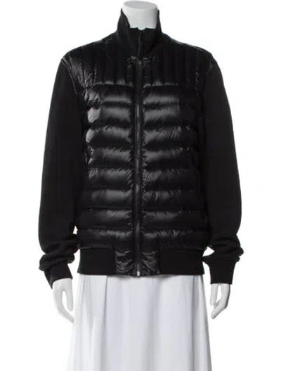 Pre-owned Mackage Bomber Jacket In Black