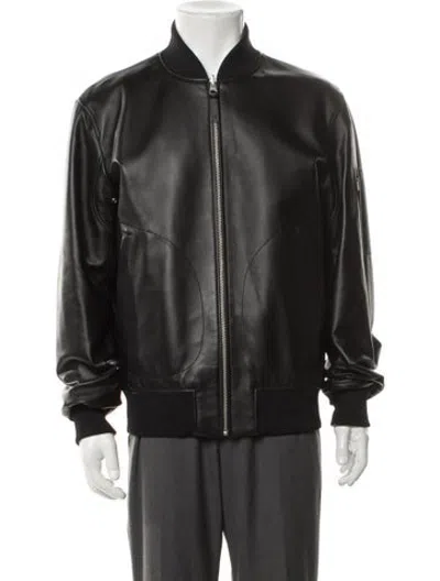 Pre-owned Mackage Bomber Jacket In Black