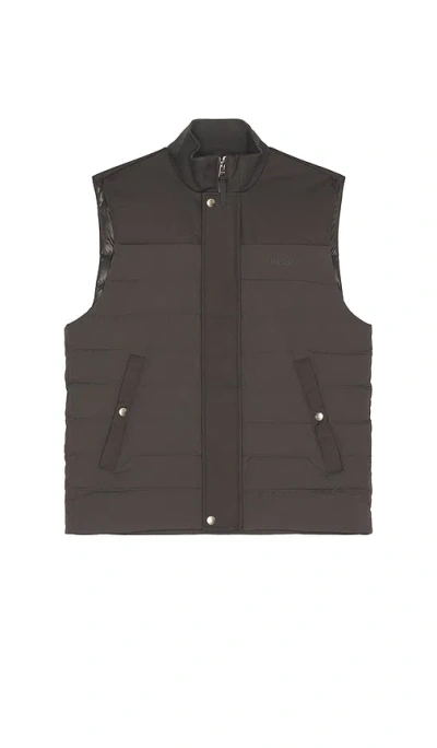 Mackage Brody Puffer Vest In Carbon