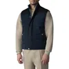 Mackage Brody Quilted Vest In Blue