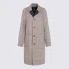 Mackage Houndstooth-pattern Coat In Pink