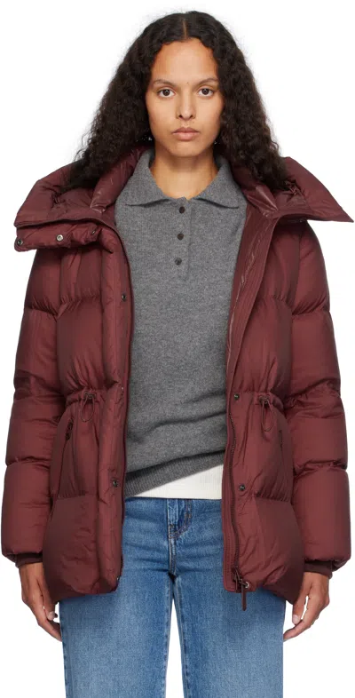 Mackage Burgundy Freya-sw Down Jacket In Garnet