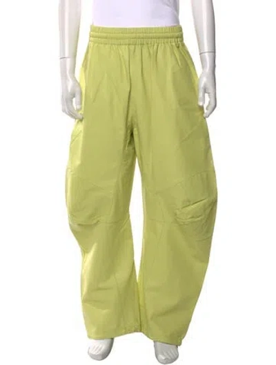 Pre-owned Mackage Calfskin Pants In Green