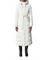 Mackage Calina Quilted Shell-down Coat In Cream In White