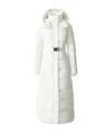 Mackage Structured White Jacket With Minimalist Design In White