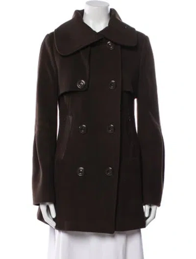 Pre-owned Mackage Cashmere Coat In Brown