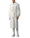 Mackage Ceyla Belted Handmade Double-face Virgin Wool Coat In Cream