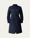 Mackage Chevron Quilted Long Down Coat