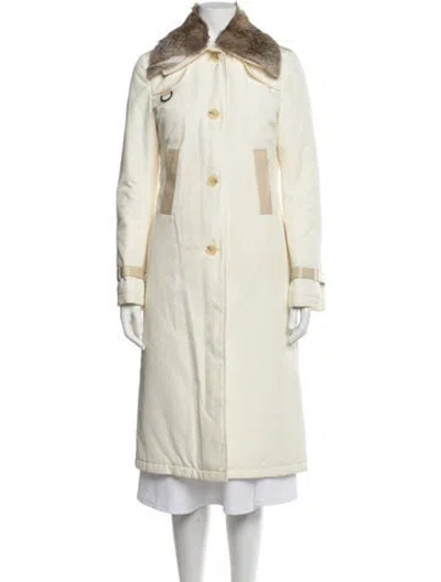 Pre-owned Mackage Coat In Neutrals/white