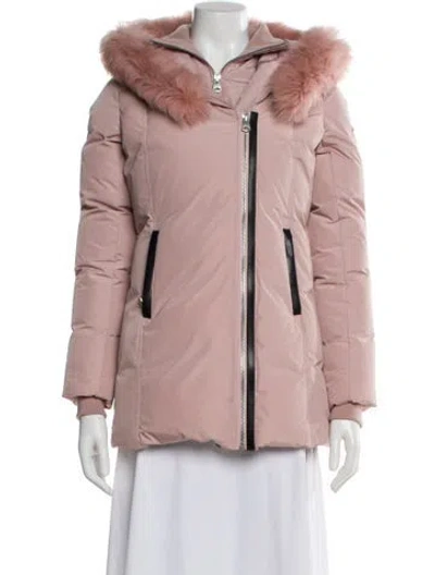 Pre-owned Mackage Coat In Pink
