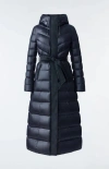 Mackage Calina Zip-front A-line Down Coat In Black