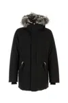 Mackage Black Nylon Blend Edward-x Down Jacket In Black