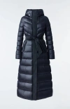 Mackage Calina Zip-front A-line Down Coat In Black