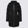 Mackage Farren Quilted Zip-up Coat In Black