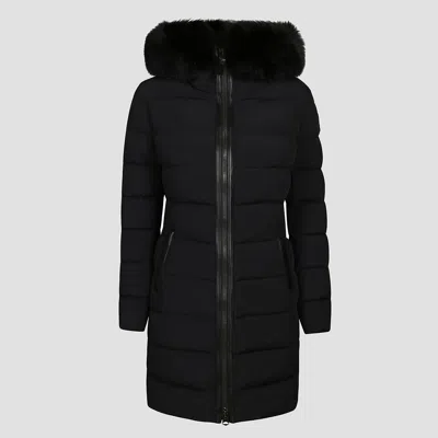 Mackage Coats Blacks And Greys In Multi