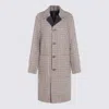 Mackage Houndstooth-pattern Coat In Pink