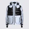 Mackage Reflective Down Jacket In Gray