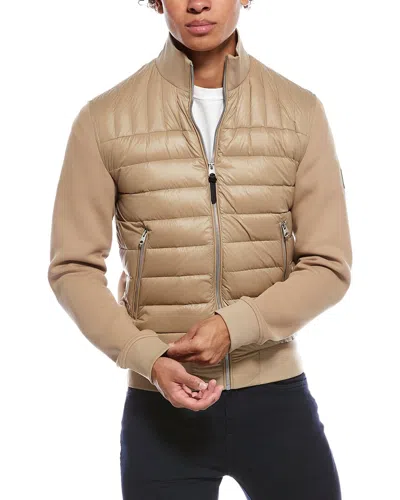 Mackage Collin Down Puffer Jacket In Beige