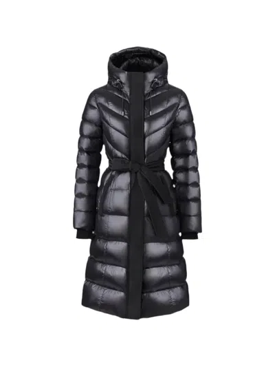 Mackage Coralia Hooded Padded Coat In Black