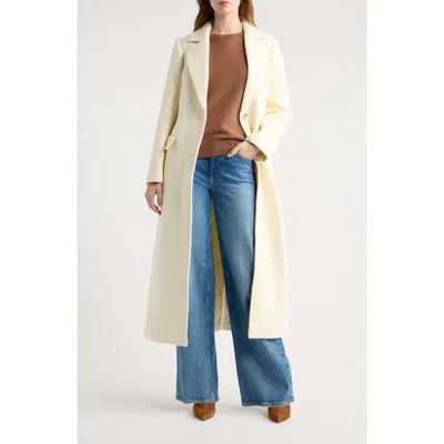 Mackage Corazon Wool Coat In Cream