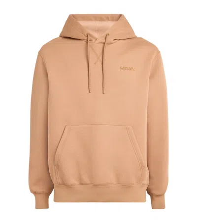 Mackage Cotton-blend Logo Krystian Hoodie In Brown