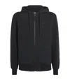Mackage Cotton-blend Quilted Cruz Hoodie In Black