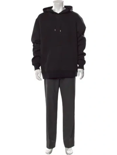 Pre-owned Mackage Crew Neck Long Sleeve Hoodie In Black