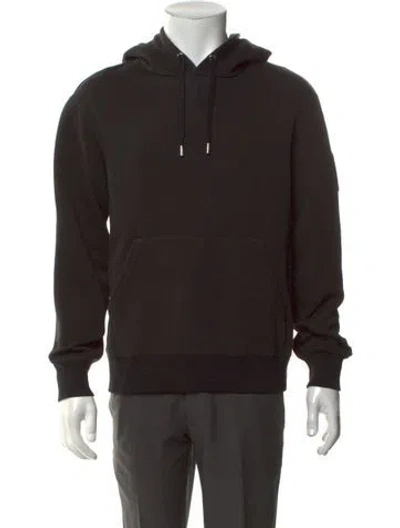 Pre-owned Mackage Crew Neck Long Sleeve Hoodie In Black