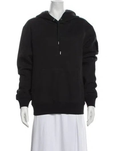 Pre-owned Mackage Crew Neck Long Sleeve Hoodie In Black