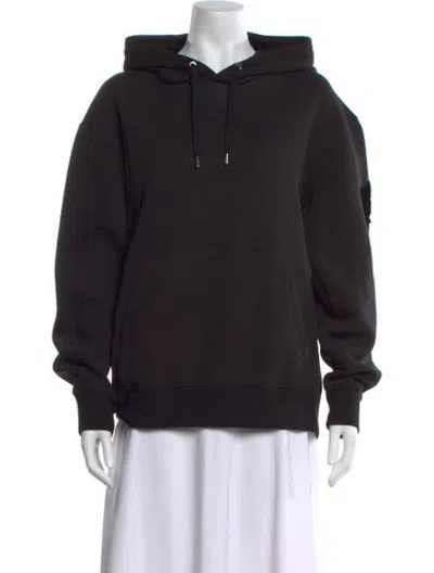 Pre-owned Mackage Crew Neck Long Sleeve Hoodie In Black