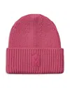 Mackage Cuffed Knit Hat In Bright Pink