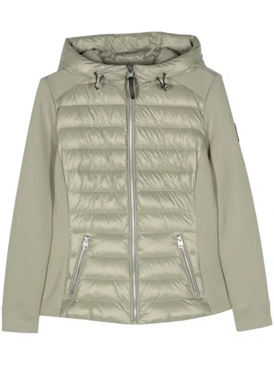 Mackage Della-r Panelled-design Padded Jacket In Green