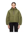 Mackage Demie Zippered Casual Jacket In Green