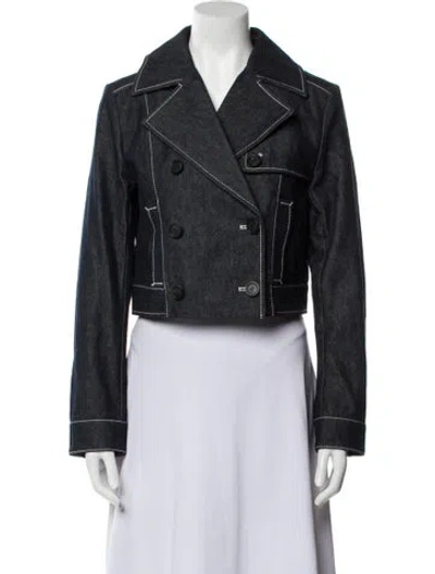 Pre-owned Mackage Denim Jacket W/ Tags In Gray