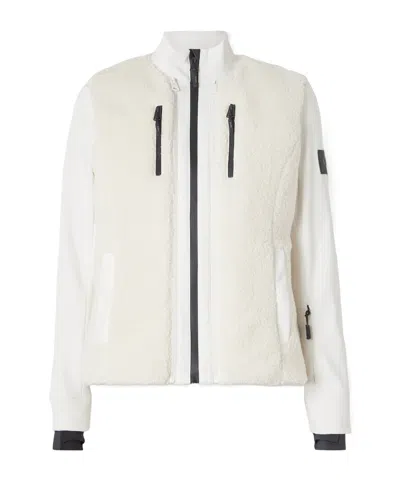 Mackage Dewi Convertible Fleece-trimmed Down Ski Jacket In Multi