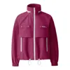 Mackage Devorah Seam-sealed Rain Jacket In Azalea