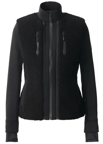 Mackage Dewi 3-in-1 Fleece And Shell Ski Jacket In Black