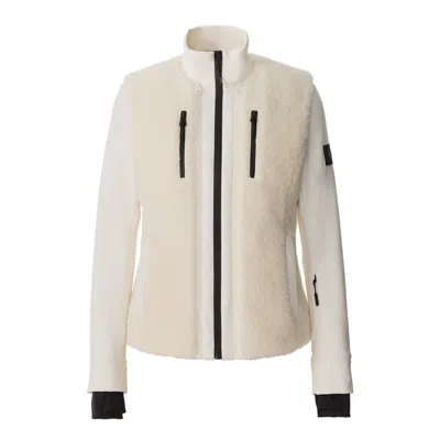 Mackage Dewi Convertible Fleece-trimmed Down Ski Jacket In Multi