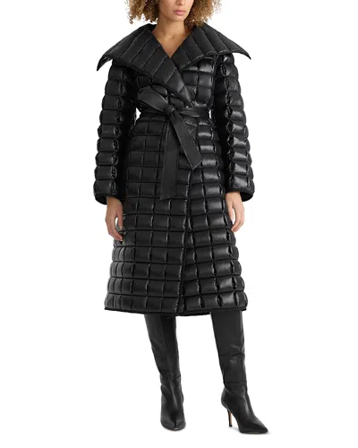 Mackage Diva Long Down Coat In Black