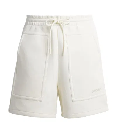 Mackage Double-face Elwood-r Sweatshorts In Ivory