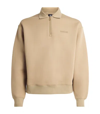 Mackage Double-face Jersey Felix Sweatshirt In Beige