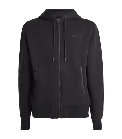 Mackage Double-face Krystos Zip-up Hoodie In Black