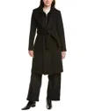 Mackage Double-face Wool Coat In Black