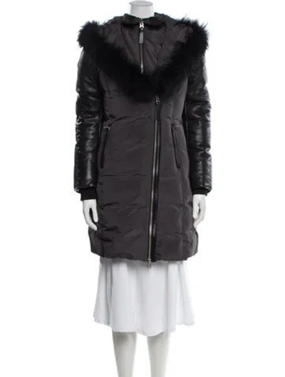 Pre-owned Mackage Down Coat In Black