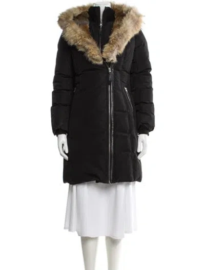 Pre-owned Mackage Down Coat In Black