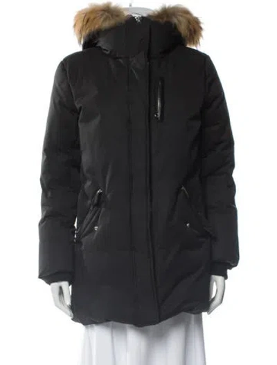 Pre-owned Mackage Down Coat In Black
