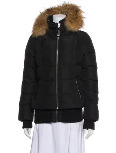 Pre-owned Mackage Down Coat In Black